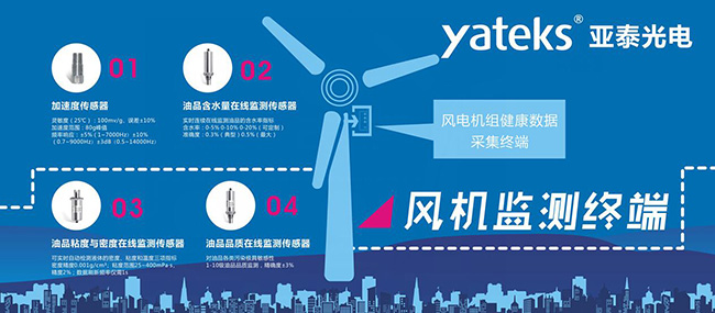 風機監測終端中所使用的在線監測傳感器